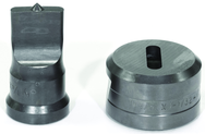 PDOB11/16X1; 11/16 x 1" Oblong Punch & Die Set - Exact Tool & Supply