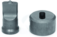 PDOB3/8X11/16; 3/8 x 1-1/16" Oblong Punch & Die Set - Exact Tool & Supply