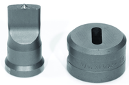 PDOB9/32X1; 9/32 x 1" Oblong Punch & Die Set - Exact Tool & Supply