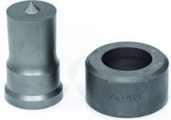 PDOS1-17/32; 1-17/32" Oversize Round Punch & Die Set - Exact Tool & Supply