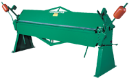 Box & Pan Hand Brake - #HB73-16 - 73'' Working Length - 16 Gauge Capacity (Mild Steel) - Exact Tool & Supply
