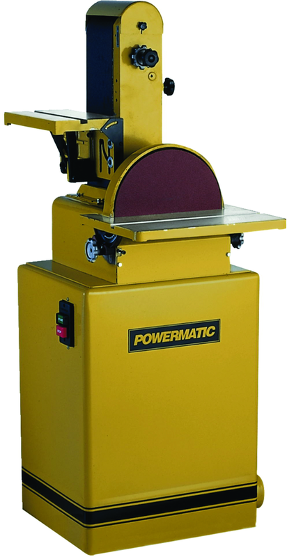 Model 31A 6" Belt and 12" Disc Floor Standing Combination Sander 1.5HP 115/230V 3PH - Exact Tool & Supply