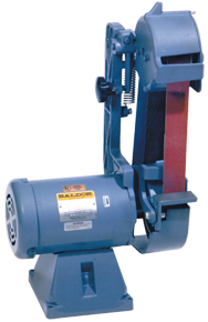 Belt Grinder - #2048-153D; 2 x 48'' Belt; 1.5HP; 3PH; 208-230/460V Motor - Exact Tool & Supply