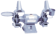 Bench Grinder-Deluxe - #8123WD; 8 x 1 x 3/4'' Wheel Size; 3/4HP; 3PH; 208-230/460V Motor - Exact Tool & Supply