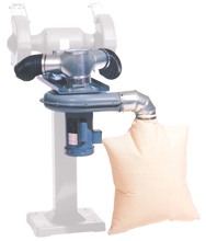 Baldor Dust Control Unit - #DC10; 1/2HP; 1PH Motor - Exact Tool & Supply
