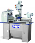 11" x 27" Bench Lathe and Gear Head Mil/Drill Combination Machine - Exact Tool & Supply