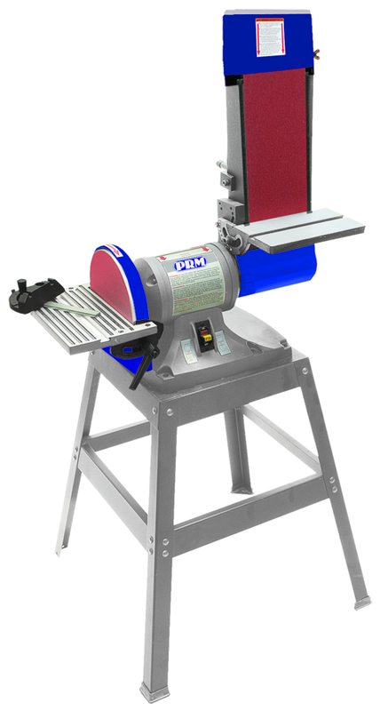 6" x 48" Belt and 9" Disc Combination Sander 1HP 115/230V 1PH; Open Stand; Miter Gauge - Exact Tool & Supply