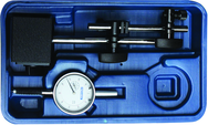 Fine Adjust Magnetic Base with IP54 Dial Indicator in Case - Exact Tool & Supply