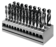 33 Pc. HSS Reduced Shank Drill Set - Exact Tool & Supply