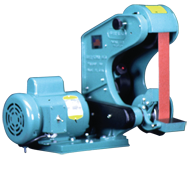 Belt Grinder - #482MC100A; 2 x 48'' Belt; 1HP; 1PH; 230V Motor - Exact Tool & Supply