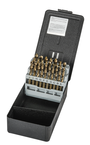 26 Pc. A - Z Letter Size Cobalt Bronze Oxide Screw Machine Drill Set - Exact Tool & Supply