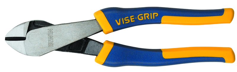 8"Angled Head Diagonal Cutting Pliers -- ProTouch Grips - Exact Tool & Supply