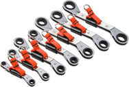 Proto® Tether-Ready 7 Piece Offset Double Box Reversible Ratcheting Metric Wrench Set - 6 & 12 Point - Exact Tool & Supply