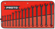 Proto® 15 Piece Black Oxide Metric Combination ASD Wrench Set - 12 Point - Exact Tool & Supply