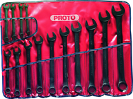 Proto® 14 Piece Black Oxide Combination ASD Wrench Set - 12 Point - Exact Tool & Supply
