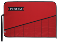 Proto® Red Canvas Tool Roll 10 Piece - Exact Tool & Supply