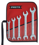 Proto® 5 Piece Satin Open-End Wrench Set - Exact Tool & Supply