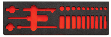 Proto® Foam Tray for Tool Set J47116 with Classic Pear Head Ratchet- 5x16" - Exact Tool & Supply