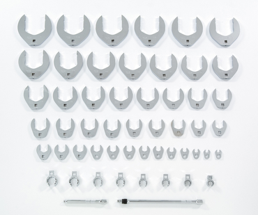 Proto® 3/8" Drive 53 Piece Crowfoot Wrench Set - Exact Tool & Supply