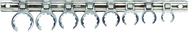 Proto® 3/8" Drive 8 Piece Crowfoot Flare Nut Wrench Set - Exact Tool & Supply