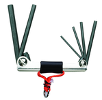 Proto® Tether-Ready 6 Piece Metric Long Folding Hex Key Set - Exact Tool & Supply