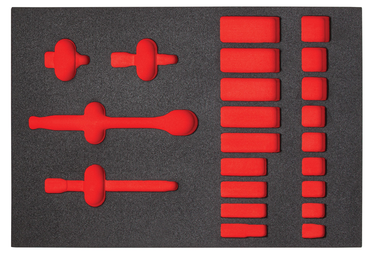 Proto® Foam Tray for Tool Set J52134 with Precision 90 Ratchet- 11x16" - Exact Tool & Supply