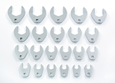 Proto® 1/2" Drive 22 Piece Crowfoot Wrench Set - Exact Tool & Supply