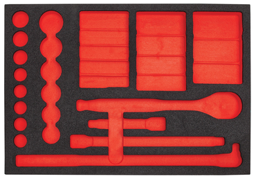 Proto® Foam Tray for Tool Set J54126 w/ Precision 90 Ratchet- 12 Point - 11x16" - Exact Tool & Supply