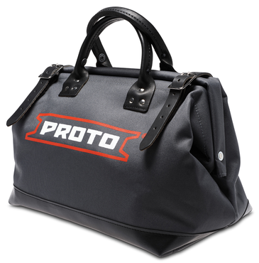 Proto® Extra Heavy Duty Polyester Leather Reinforced Tool Bag - 18" - Exact Tool & Supply