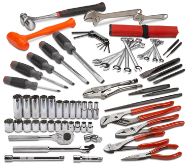 Proto® 67 Piece Metric Starter Set With Tool Box J9975-NA - Exact Tool & Supply