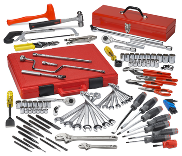 Proto® 99 Piece Metric Starter Set With Tool Box J9969-NA - Exact Tool & Supply