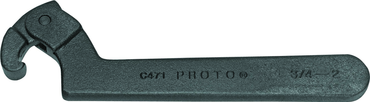 Proto® Adjustable Hook Spanner Wrench 3/4" to 2" - Exact Tool & Supply