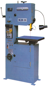 Vertical Bandsaw - #KB361; 8 x 14'' Capacity; 1HP, 1PH, 115V Motor - Exact Tool & Supply