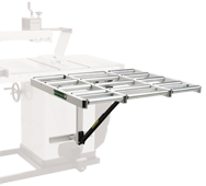 Outfeed Roller with 37 Rollers - #HOR-1038U; For 10" Cabinet - Exact Tool & Supply