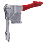 1000 lbs Vertical U-Hook Flanged Base Latch Clamp Stainless Steel - Exact Tool & Supply