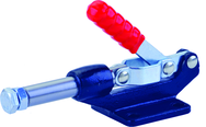 850 lbs 5/16-18 Flanged Base Straight Line Clamp Metric THREAAD - Exact Tool & Supply