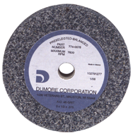#7740061; 2-1/2 x 1/4 x 1/4'' 46 Grit - Tool Post Grinding Wheel - Exact Tool & Supply