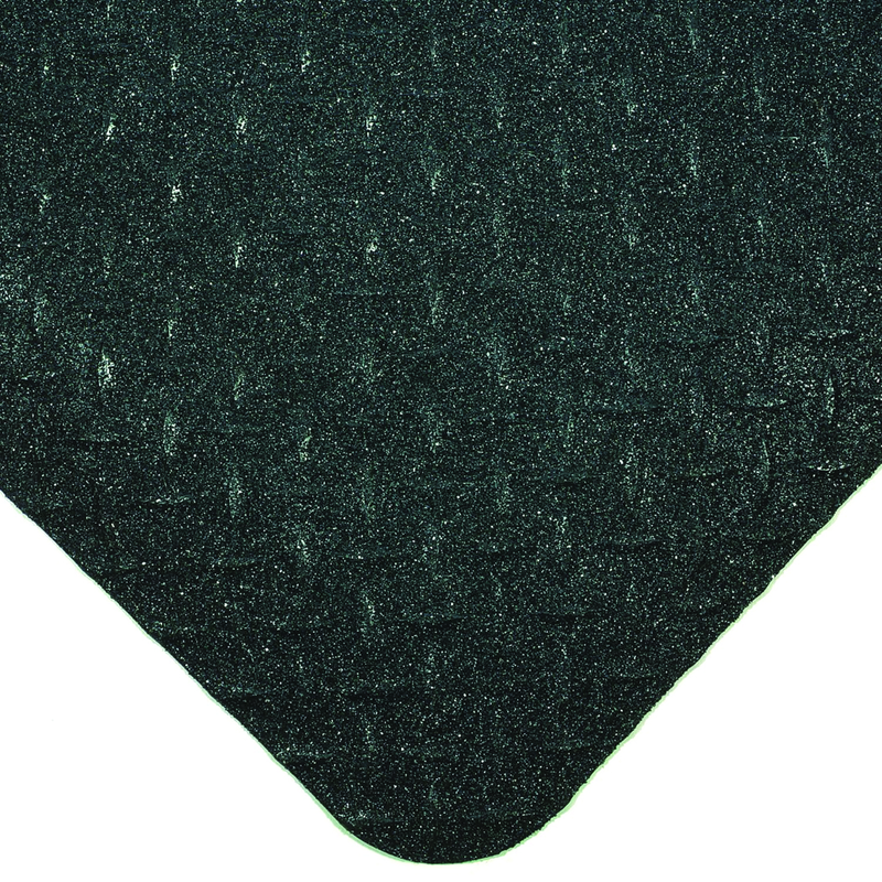 Diamond-Plate w/GritWorks - 15/16" x 3' x 75' Work Mat - Exact Tool & Supply