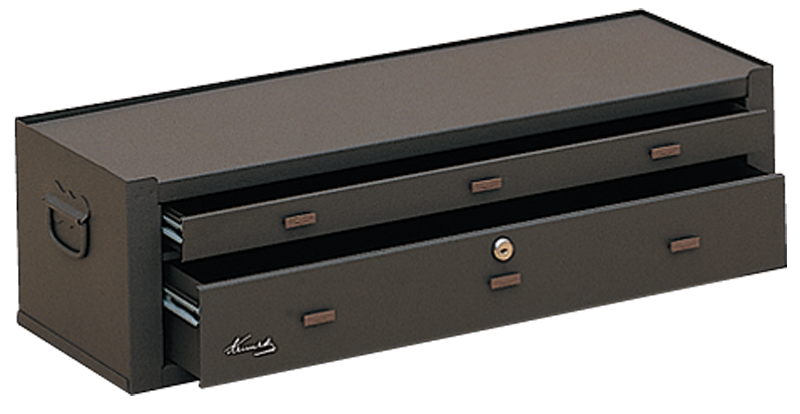 2-Drawer Add-On Base - Model No.MC28B Brown 7.88H x 9.63D x 28.13''W - Exact Tool & Supply