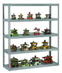 48"W x 24"D x 72"H Tool & Die Rack 5 Levels w/4,000 lbs capacity per level - Exact Tool & Supply