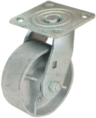 10'' Dia. - 3'' Width - Paythane - Swivel - 2700 lb Capacity - Exact Tool & Supply