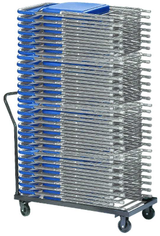 Dolly for 800 Series Chairs 11-gauge Steel Frame - Exact Tool & Supply