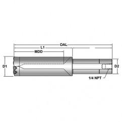 SP58X10-200L Revolution Drill Holder - Exact Tool & Supply
