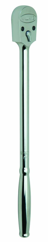 15" OAL - 1/2" Drive - Enclosed Heavy Duty Ratchet - Black - Exact Tool & Supply