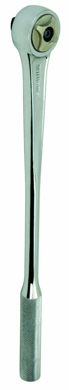 15" OAL - 1/2" Drive - Round Head Ratchet - Exact Tool & Supply