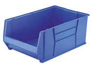 12-3/8" x 20" x 6" - Blue Stackable Bins - Exact Tool & Supply
