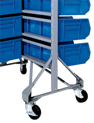 Mobility Kit for Bin Racks and Carts - Exact Tool & Supply
