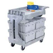Small Pro Tool Storage Cart - #30930G Gray - Exact Tool & Supply