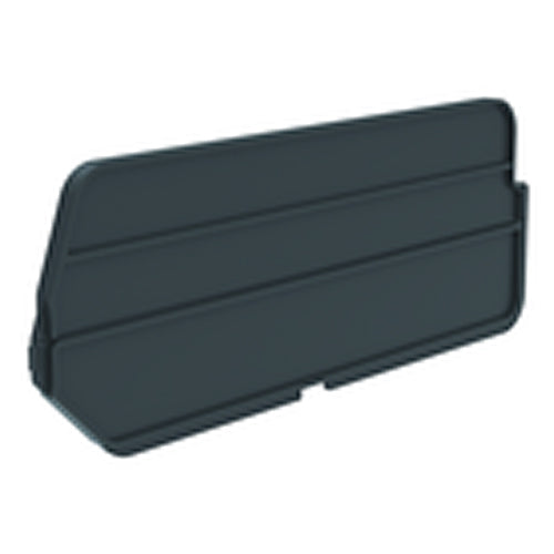 6-Pack-7 3/8″ × 3″ - Black - Bin Dividers for use with Akro Stackable Bins - Exact Tool & Supply