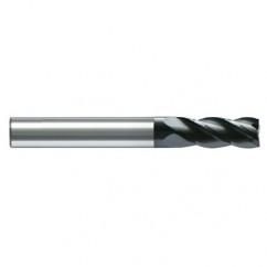 16mm Dia. - 92mm OAL - AlTiN - Solid Carbide - High Spiral End Mill - 4 FL - Exact Tool & Supply